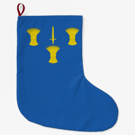 Meia De Natal Grande Bandeira de Cheshire (distrito do Reino Unido)