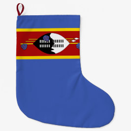 Meia De Natal Grande Bandeira de Eswatini (Suazilândia)