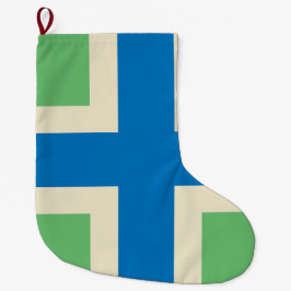 Meia De Natal Grande Bandeira de Gloucestershire (condado do Reino Unid