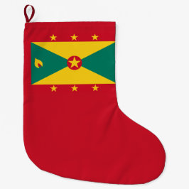 Meia De Natal Grande Bandeira de Granada
