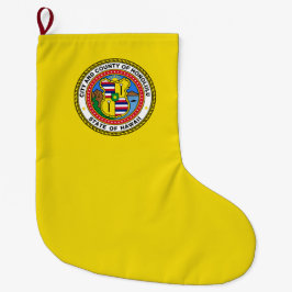 Meia De Natal Grande Bandeira de Honolulu (Havaí)