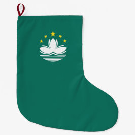 Meia De Natal Grande Bandeira de Macau (região chinesa)