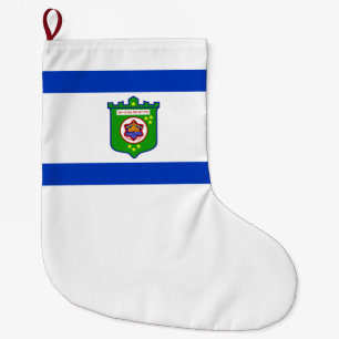 Meia De Natal Grande Bandeira de Tel Aviv (Israel)