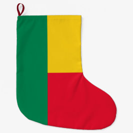 Meia De Natal Grande Bandeira do Benim (África)
