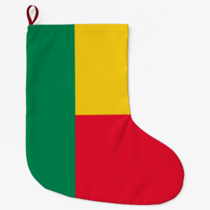 Meia De Natal Grande Bandeira do Benim (África)