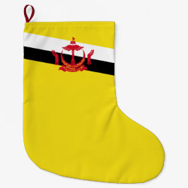 Meia De Natal Grande Bandeira do Brunei