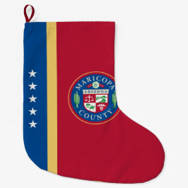 Meia De Natal Grande Bandeira do condado de Maricopa (Arizona)