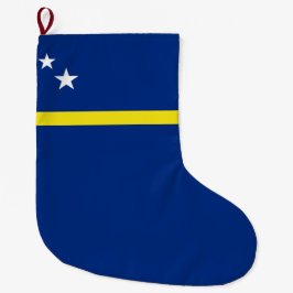 Meia De Natal Grande Bandeira do Curaçau