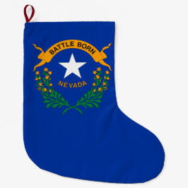 Meia De Natal Grande Bandeira do Estado de Nevada