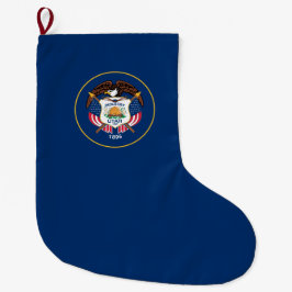 Meia De Natal Grande Bandeira do Estado de Utah