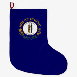 Meia De Natal Grande Bandeira do Estado do Kentucky
