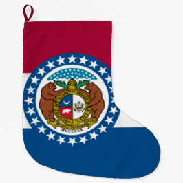 Meia De Natal Grande Bandeira do Estado do Missouri