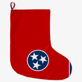 Meia De Natal Grande Bandeira do Estado do Tennessee