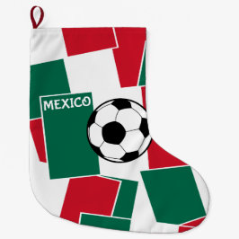 Meia De Natal Grande Bandeira do futebol mexicano