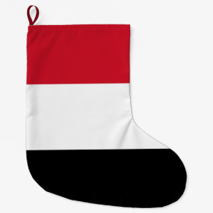 Meia De Natal Grande Bandeira do Iémen