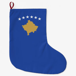 Meia De Natal Grande Bandeira do Kosovo