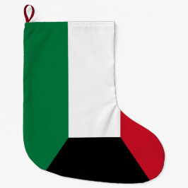 Meia De Natal Grande Bandeira do Kuwait