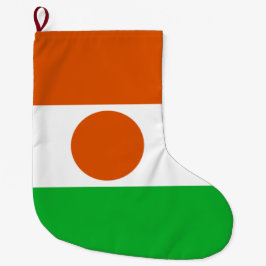 Meia De Natal Grande Bandeira do Níger (país africano)