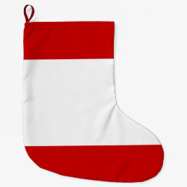 Meia De Natal Grande Bandeira do Taiti