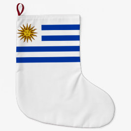 Meia De Natal Grande Bandeira do Uruguai (Uruguai)