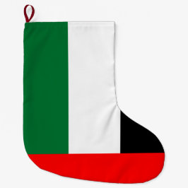Meia De Natal Grande Bandeira dos Emirados Árabes Unidos