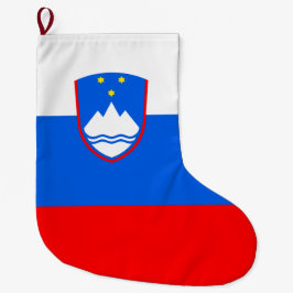 Meia De Natal Grande Bandeira eslovena