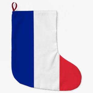 Meia De Natal Grande Bandeira francesa (França)