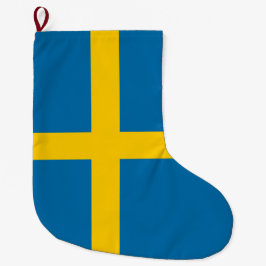Meia De Natal Grande Bandeira sueca (Suecia)