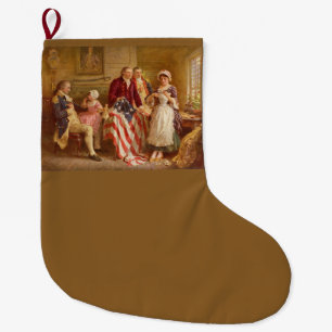 Meia De Natal Grande Betsy Ross, EUA, 1777 (por Jean Leon Gerome Ferris