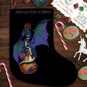 Meia De Natal Grande Blue Dragon Sunburst Guitar Music
