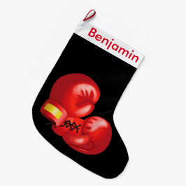 Meia De Natal Grande Boxing Design grande natalino