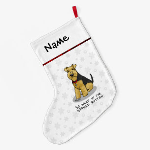Meia De Natal Grande Cachorro podre podre de galês - giro
