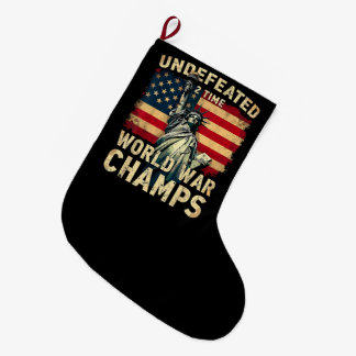 Meia De Natal Grande Campeão Mundial de Guerra Invicto por Duas Vezes n
