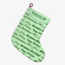 Cartões de natal (Verde)