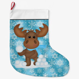 Meia De Natal Grande Cartoon Natal Feriado