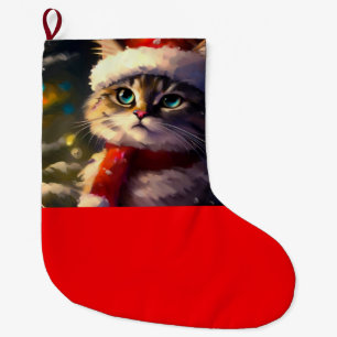 Meia De Natal Grande Cat. Natal 5