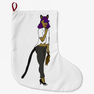 Meia De Natal Grande catadora