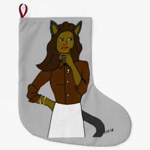 Meia De Natal Grande catadora