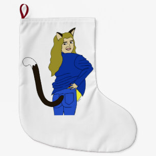 Meia De Natal Grande catadora