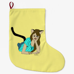Meia De Natal Grande catadora