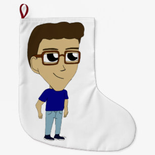 Meia De Natal Grande chibi
