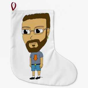 Meia De Natal Grande chibi