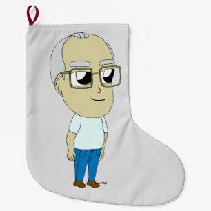 Meia De Natal Grande chibi