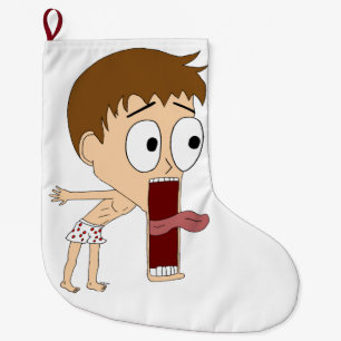 Meia De Natal Grande chibi