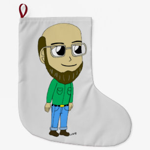 Meia De Natal Grande chibi
