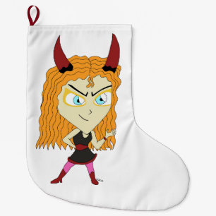 Meia De Natal Grande chibi