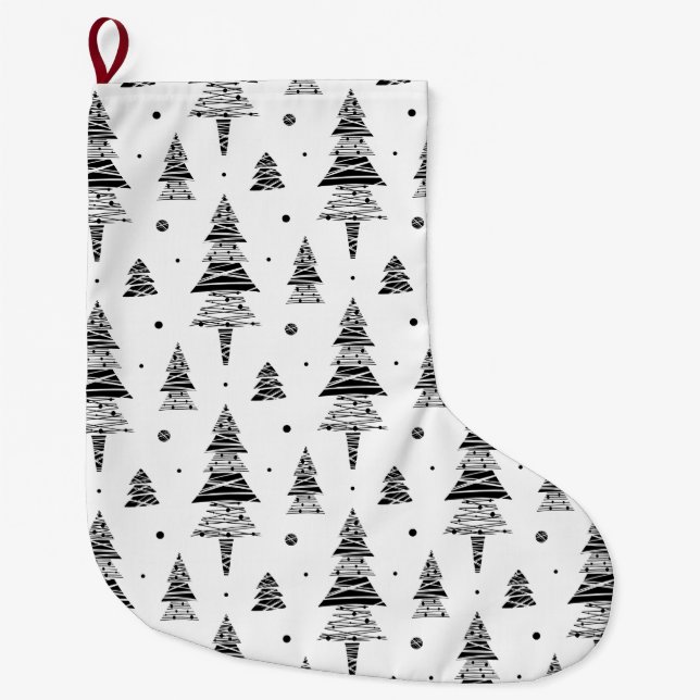 Meia De Natal Grande Christmas tree (Frente)