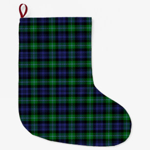 Meia De Natal Grande Clã escocês Cheape da Xadrez de Torosay Tartan