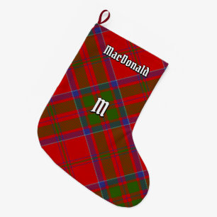 Meia De Natal Grande Clan MacDonald do Keppoch Tartan