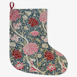 Meia De Natal Grande Cray Pattern (por William Morris)